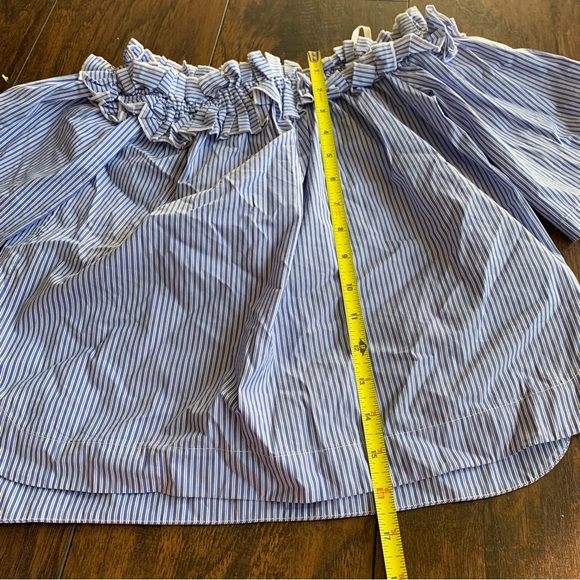 Vineyard Vines | off the shoulder striped top XS - Picture 2 of 6